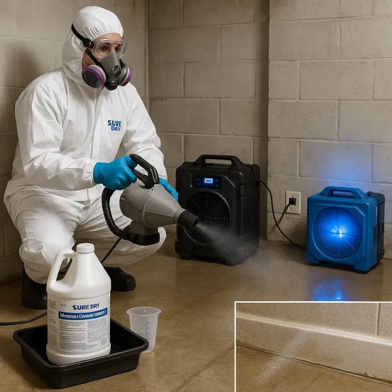 Sanitization and Odor Removal process in Robesonia, PA