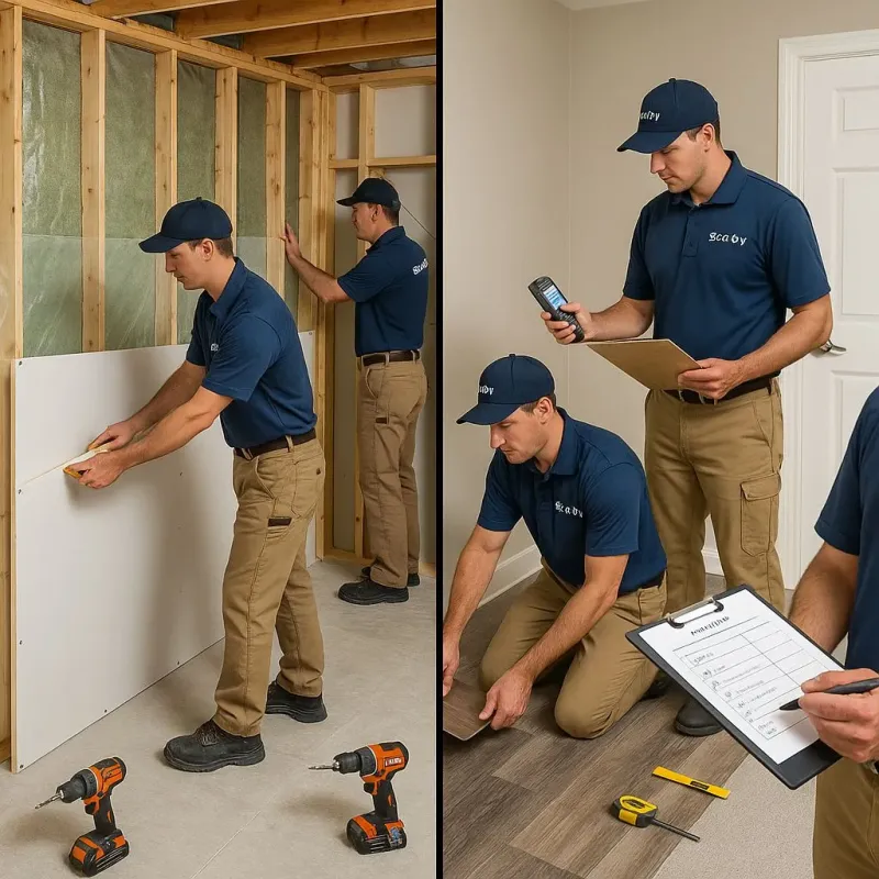 Repairs and Reconstruction process in Robesonia, PA